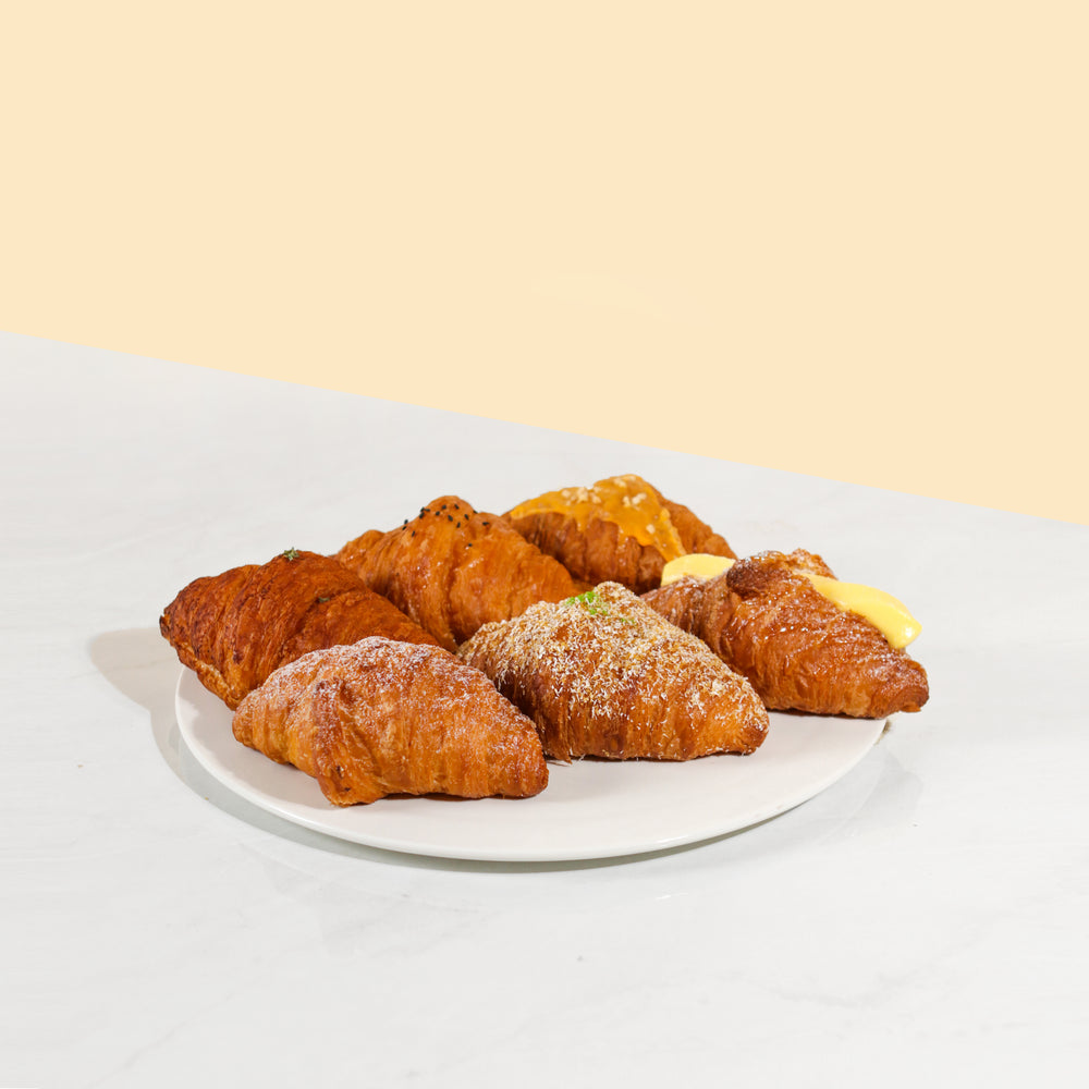 Unique Box of 6 Croissants - Cake Together - Online Birthday Cake Delivery
