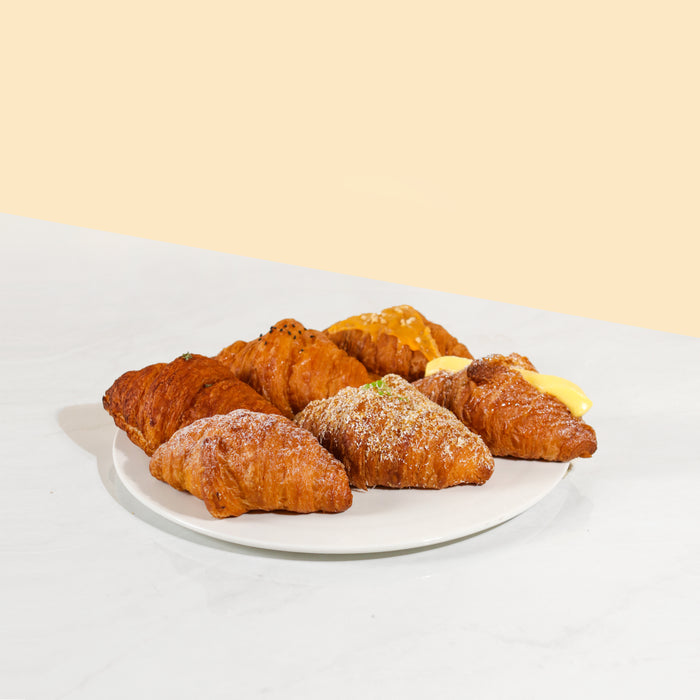 Unique Box of 6 Croissants - Cake Together - Online Birthday Cake Delivery