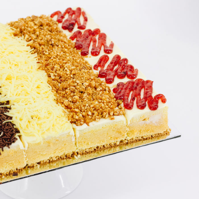 Vanilla Sponge Cake Assorted Toppings - Cake Together - Online Birthday Cake Delivery