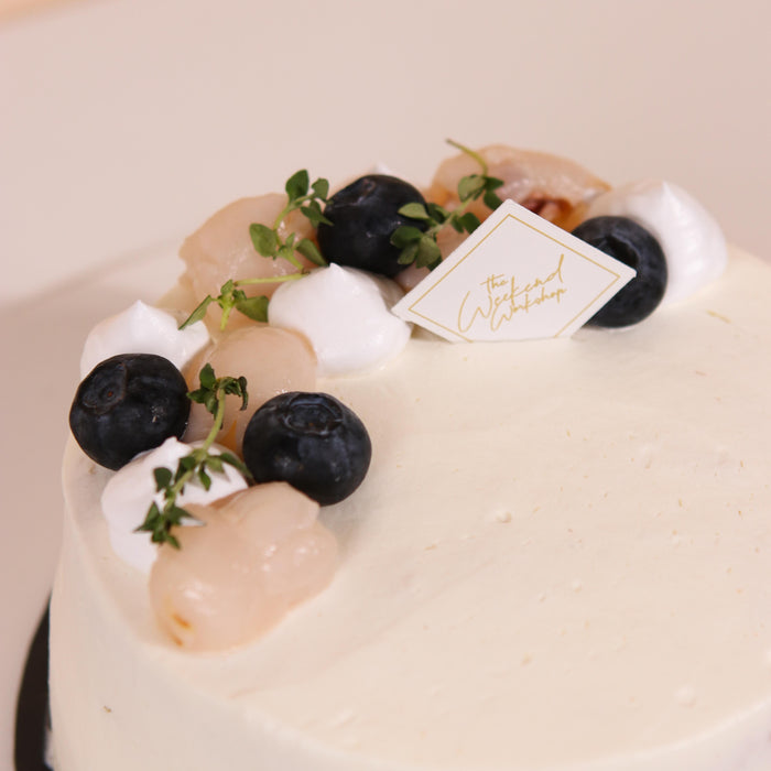 Lychee Short Cake 7 inch - Cake Together - Online Birthday Cake Delivery