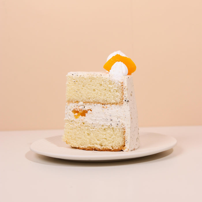 Peach Short Cake 7 inch - Cake Together - Online Birthday Cake Delivery