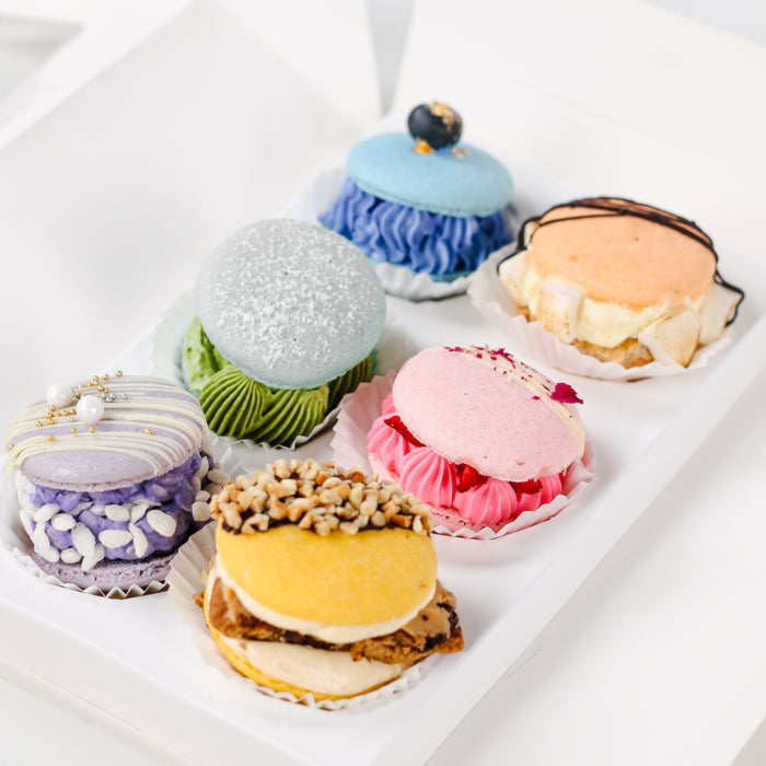 Korean-Style Macarons 6 Pieces - Cake Together - Online Birthday Cake Delivery