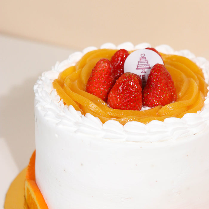 Mixed Fruit Vegan Cake - Cake Together - Online Birthday Cake Delivery