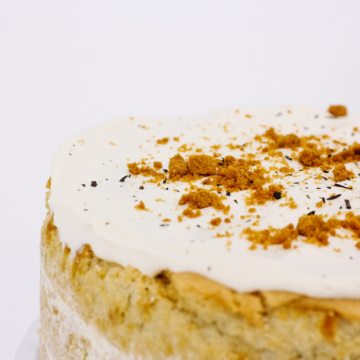 Earl Grey Speculoos Cake 7 inch