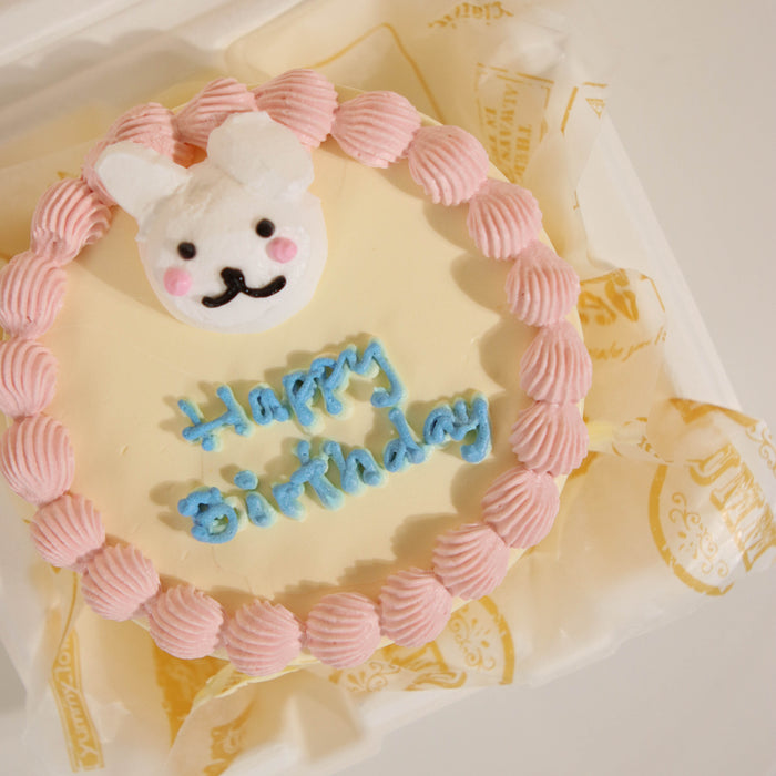 Little Rabbit Bento Cake 4 inch - Cake Together - Online Birthday Cake Delivery