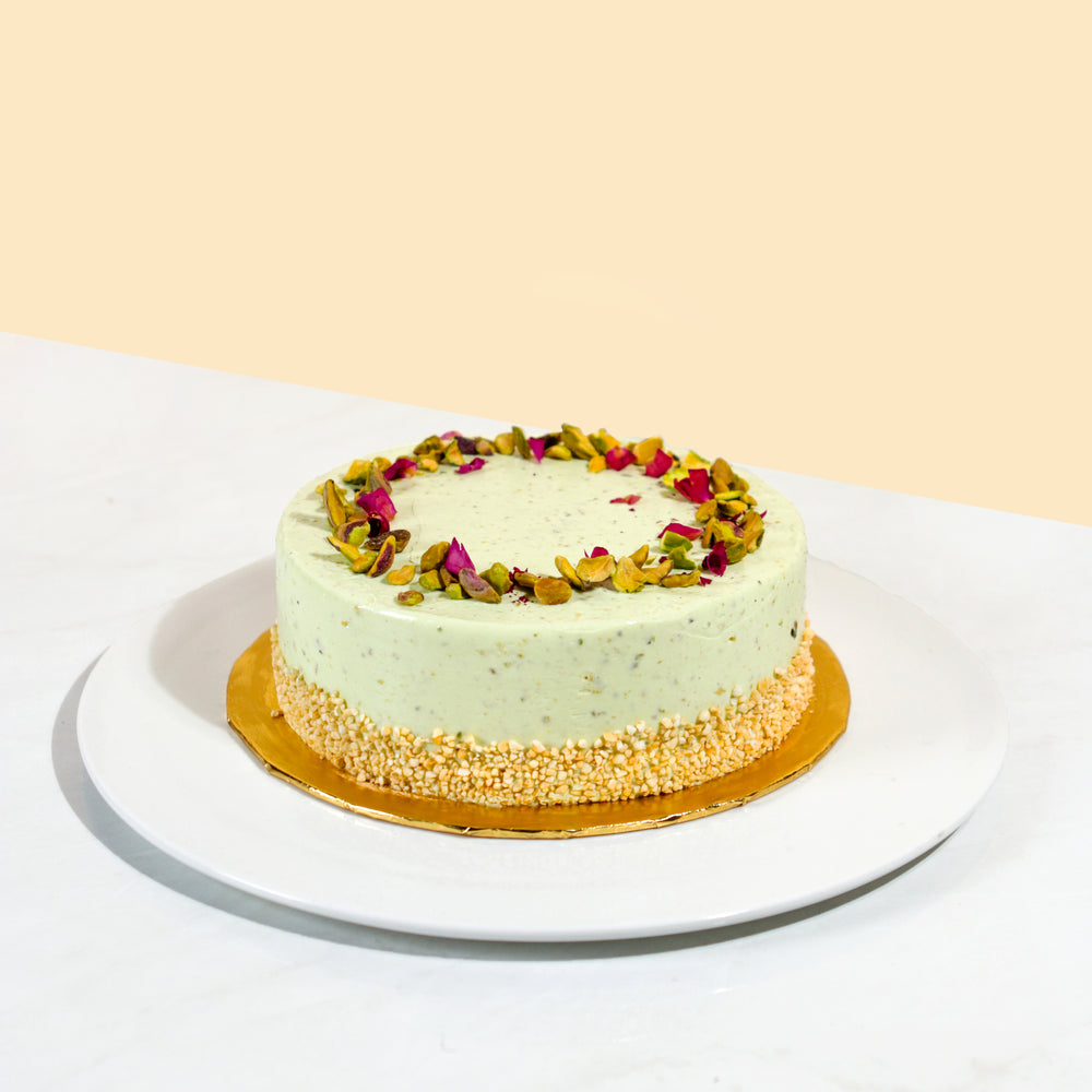 Persian Love Cake Recipe (Cardamom Rose Cake)