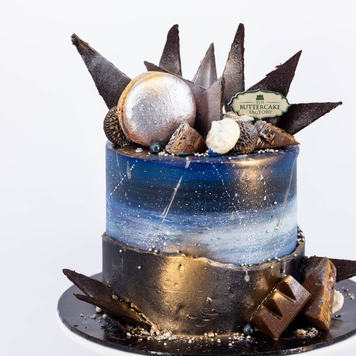 Galaxy Faultline 4 inch - Cake Together - Online Birthday Cake Delivery