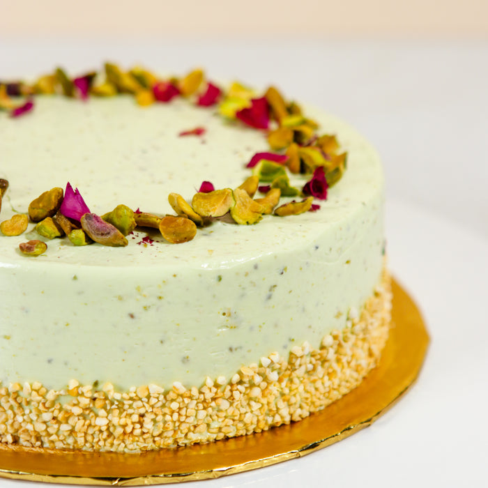 Pistachio Milk Chocolate Cake 7 inch - Cake Together - Online Birthday Cake Delivery