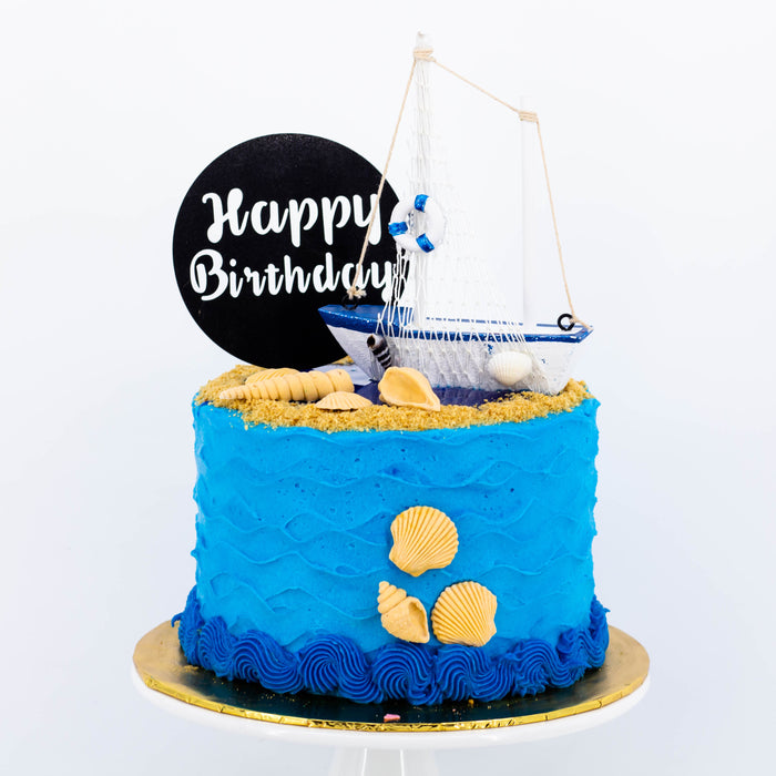 By the Sea Cake 5 inch - Cake Together - Online Birthday Cake Delivery