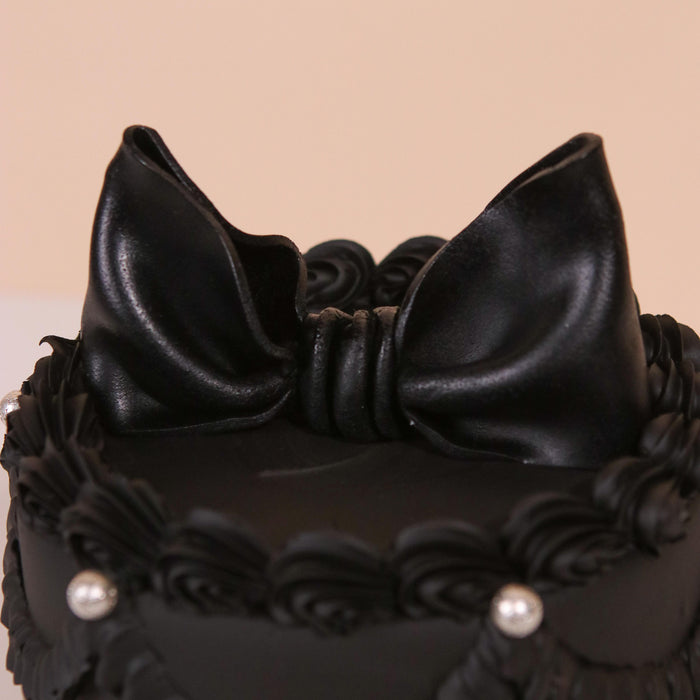 Elegant Black 5 inch - Cake Together - Online Birthday Cake Delivery