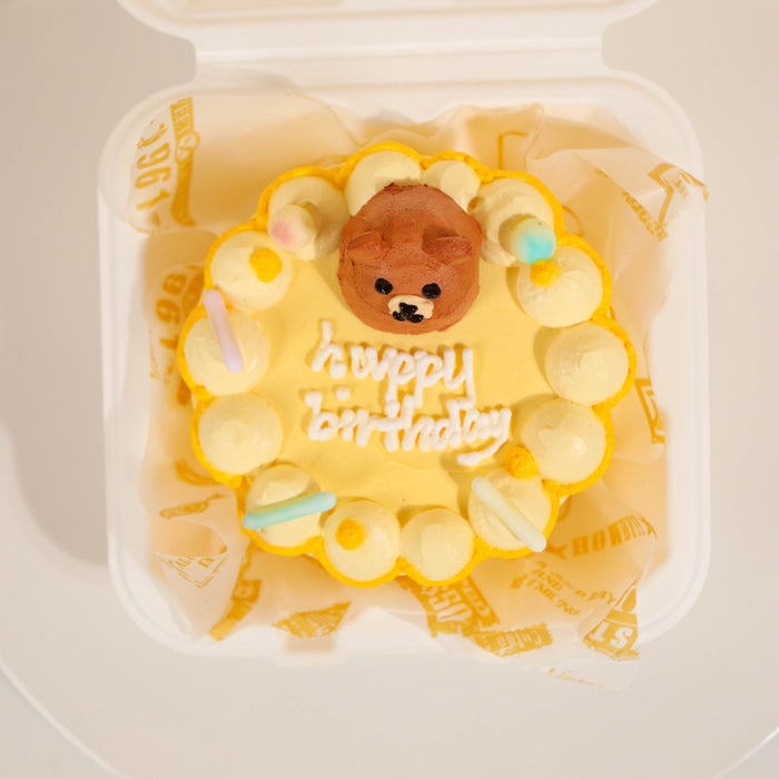 Little Bear Bento Cake 4 inch - Cake Together - Online Birthday Cake Delivery
