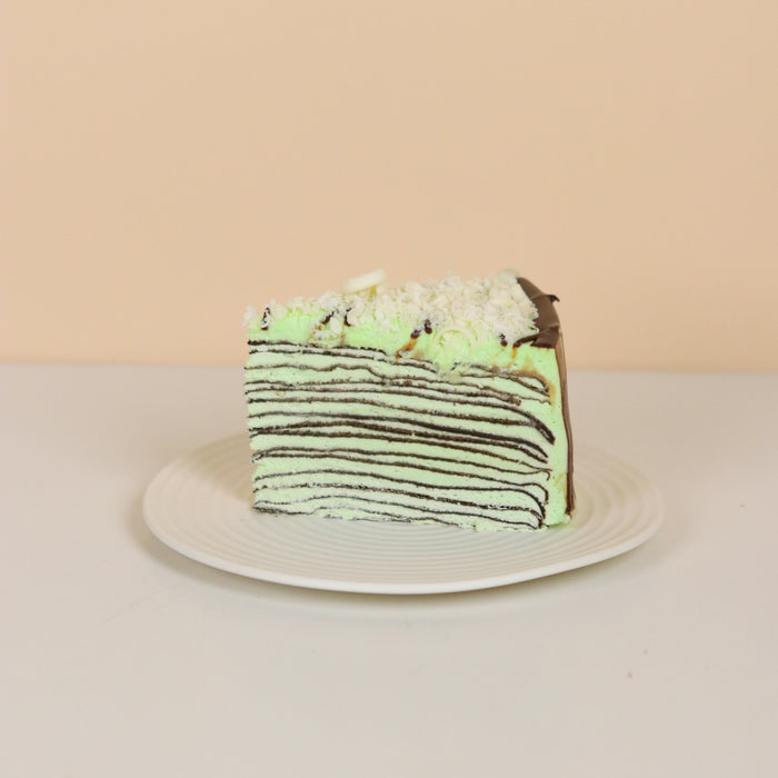 Chocolate Mint Mille Crepe - Cake Together - Online Birthday Cake Delivery