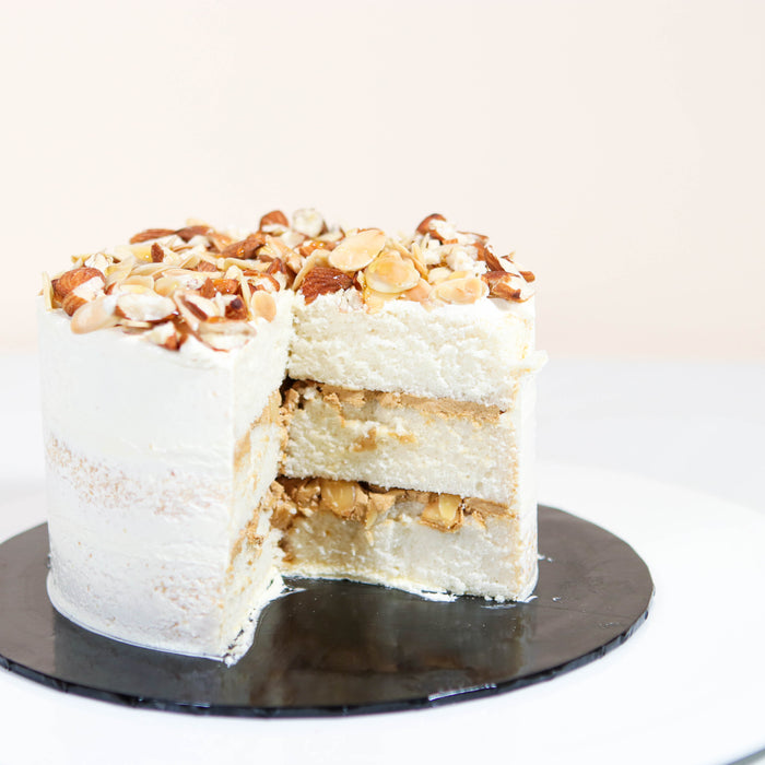 Almond Black Vegan Cake - Cake Together - Online Birthday Cake Delivery