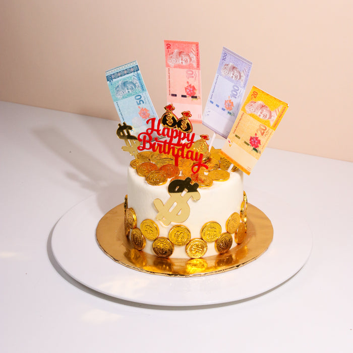 Money Money Money Cake - Cake Together - Online Birthday Cake Delivery