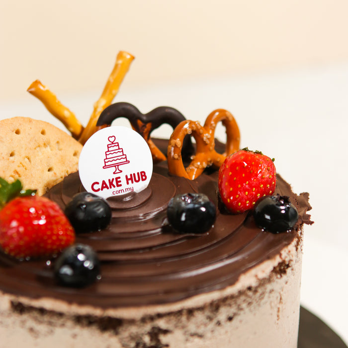 Belgian Chocolate Vegan Cake - Cake Together - Online Birthday Cake Delivery