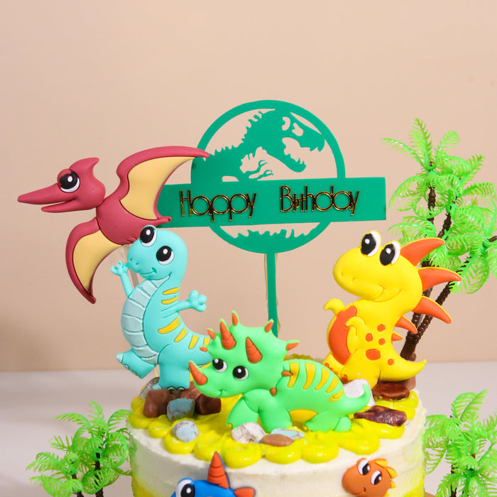 Dinosaur Land - Cake Together - Online Birthday Cake Delivery