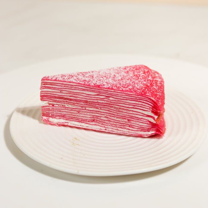 The Longevity Red Velvet Mille Crepe Cake 8 inch - Cake Together - Online Birthday Cake Delivery
