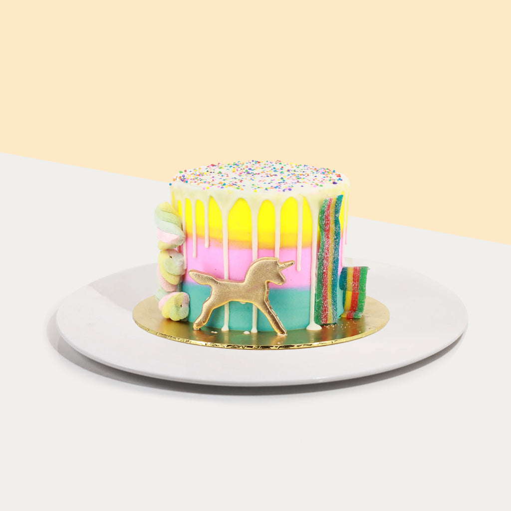 Order Unicorn Magic Girls Birthday cakes online | Gurgaon Bakers