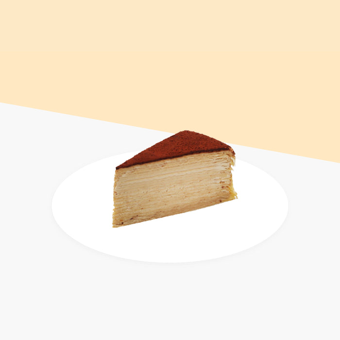 Italy Cappuccino Mille Crepe Cake 8 inch - Cake Together - Online Birthday Cake Delivery