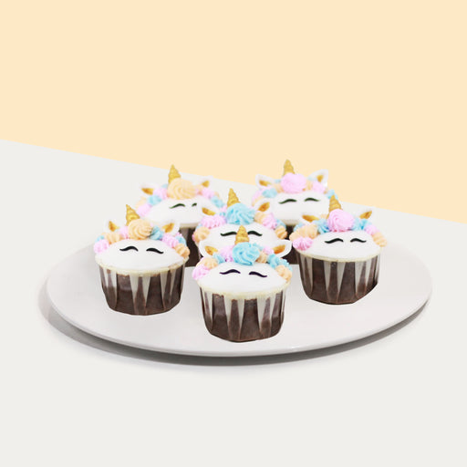 Unicorn Cupcakes 12 Pieces - Cake Together - Online Birthday Cake Delivery