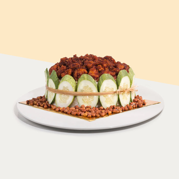 Vegetarian Nasi Lemak Cake - Cake Together - Online Birthday Cake Delivery