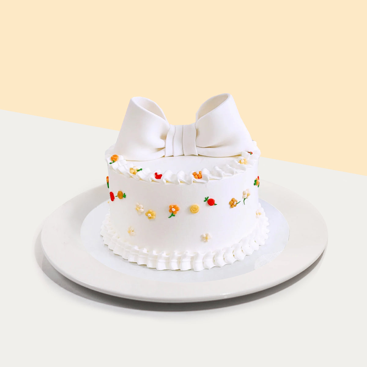 New Year Ribbon Cake - Design 1 – Divine