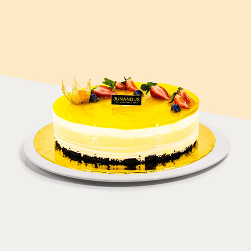 Yuzu Cheesecake 8 inch - Cake Together - Online Birthday Cake Delivery
