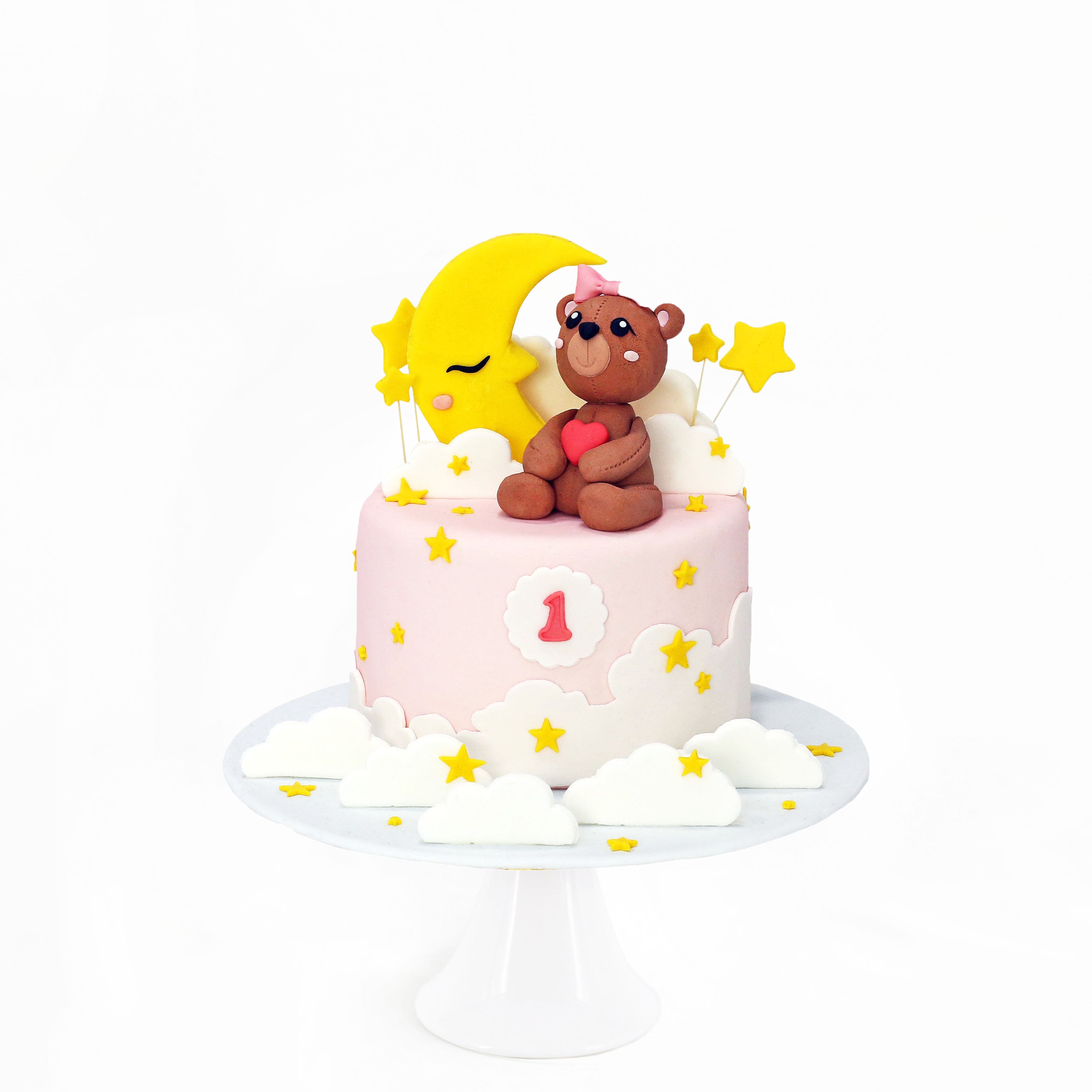 Woodland Animal Teddy Bear DIY Cake Kit – Clever Crumb